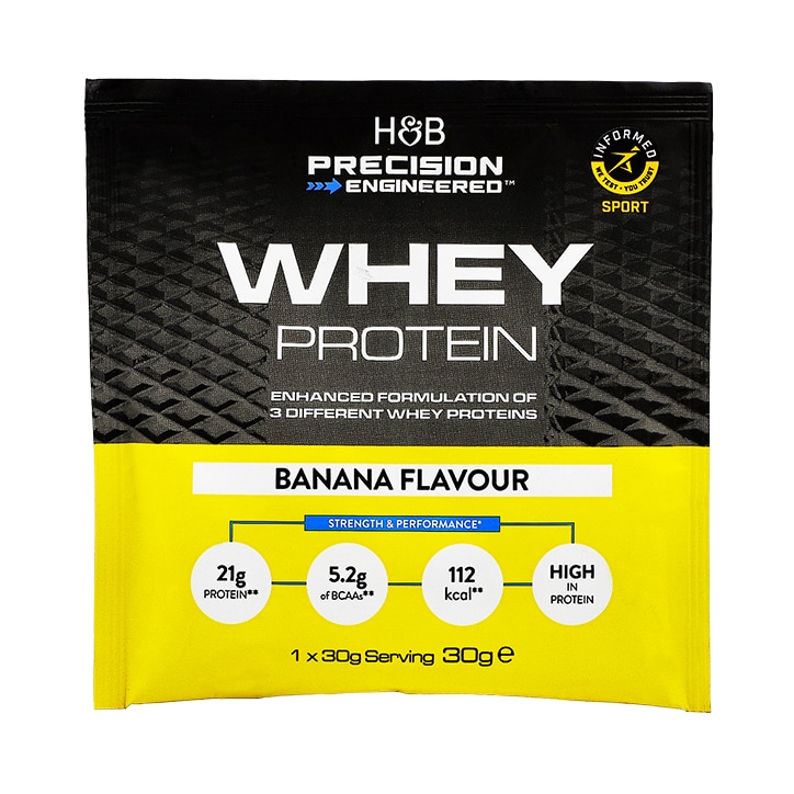 Whey Protein Banana Sachet 30g image 1