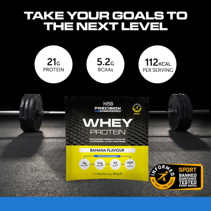 Whey Protein Banana Sachet 30g image 2