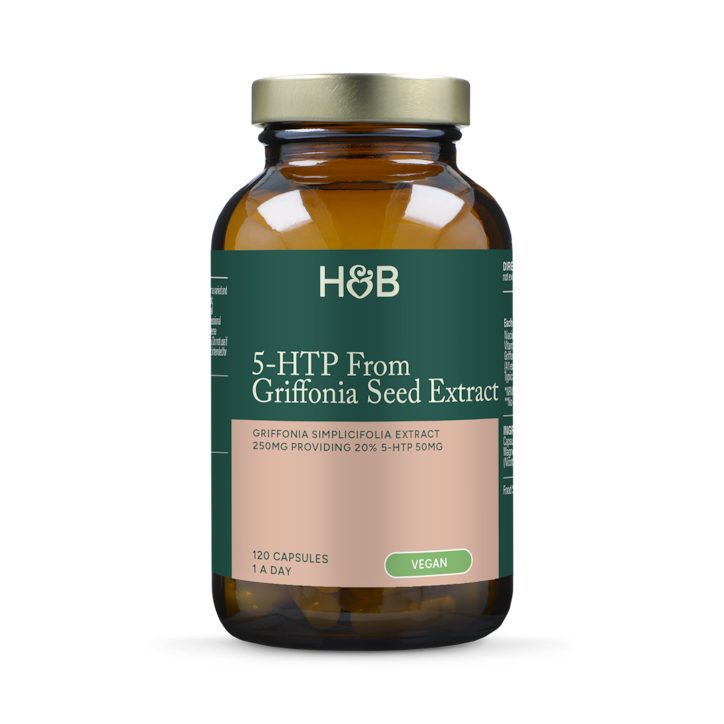 Holland & Barrett 5-HTP Griffonia Seed Extract 120 Capsules image 1