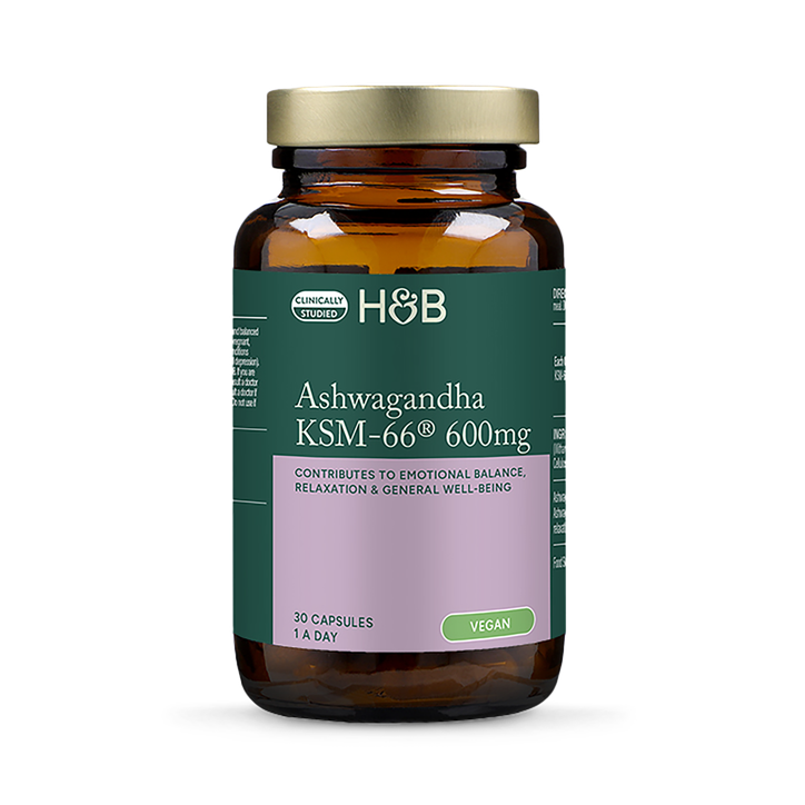 Holland & Barrett Ashwagandha KSM-66 600mg 30 Capsules image 1