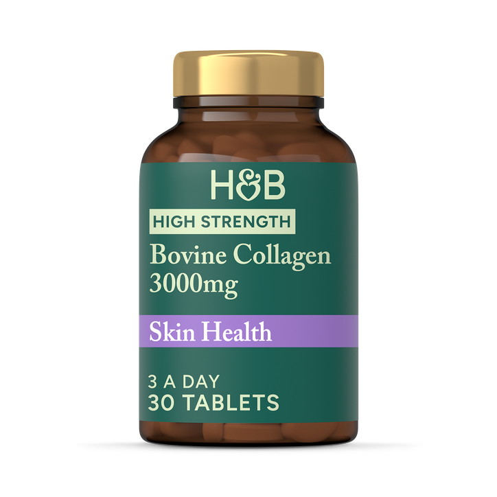 Holland & Barrett Bovine Collagen 3000mg 30 Tablets image 1