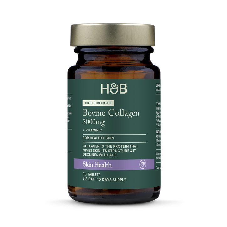 Holland & Barrett Bovine Collagen 3000mg 30 Tablets image 2