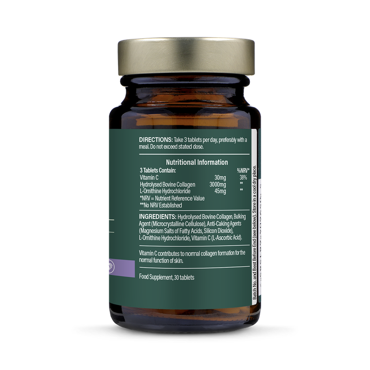 Holland & Barrett Bovine Collagen 3000mg 30 Tablets image 3