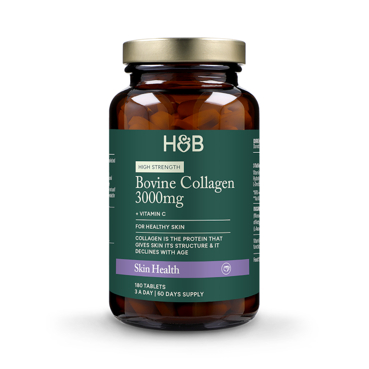 Holland & Barrett Bovine Collagen 3000mg 180 Tablets image 2