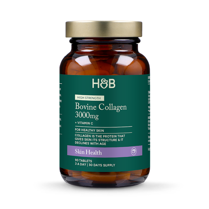 Holland & Barrett Bovine Collagen 3000mg 90 Tablets image 2