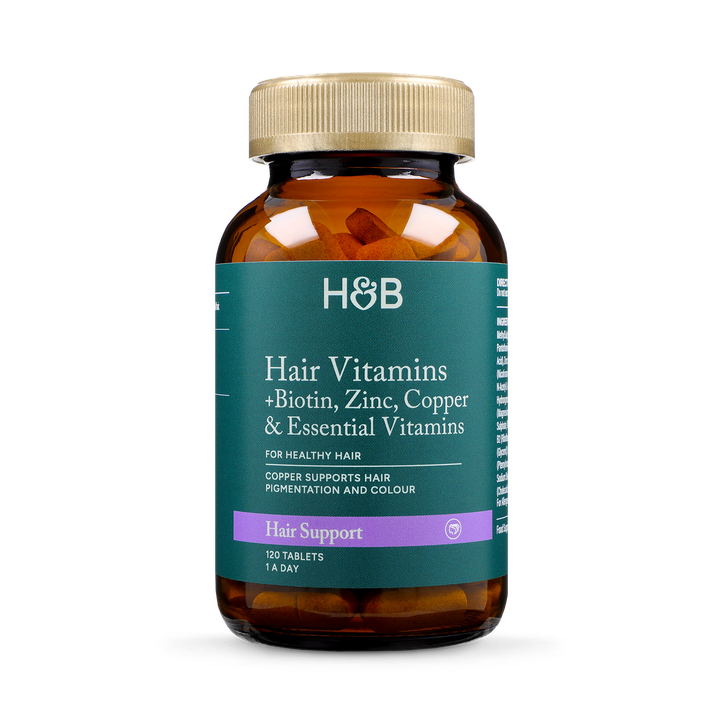 Holland & Barrett Hair Vitamins 120 Tablets image 1
