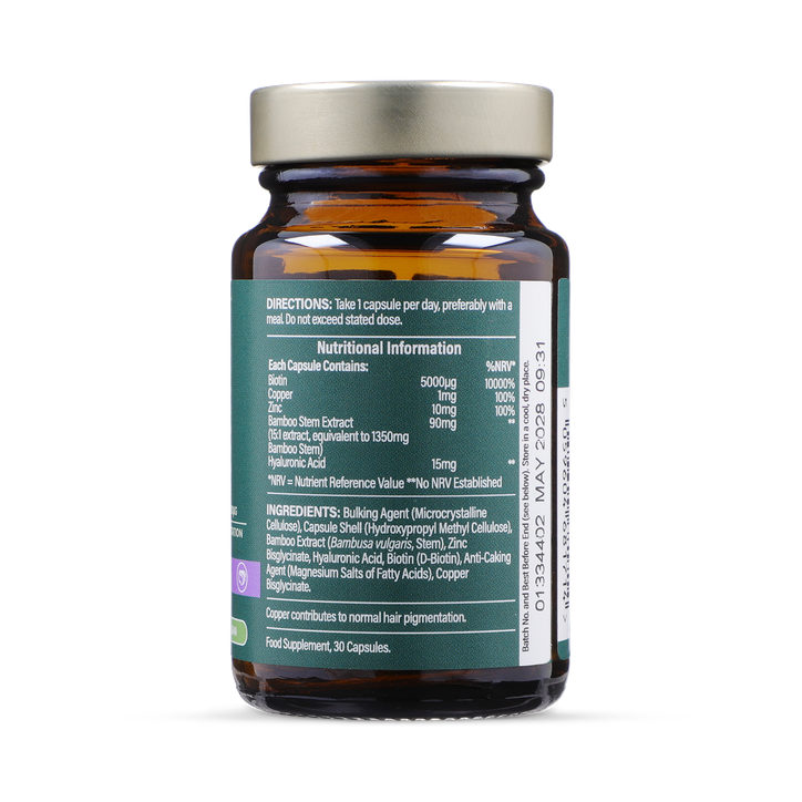 Holland & Barrett Biotin Hair High Strength Complex 30 Capsules image 2