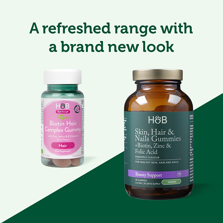 Holland & Barrett Vegan Biotin Hair Complex Berry Flavour 30 Gummies image 4