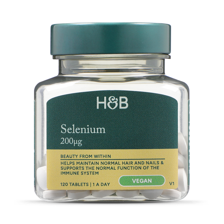 Holland & Barrett Selenium 200ug 120 Tablets image 1