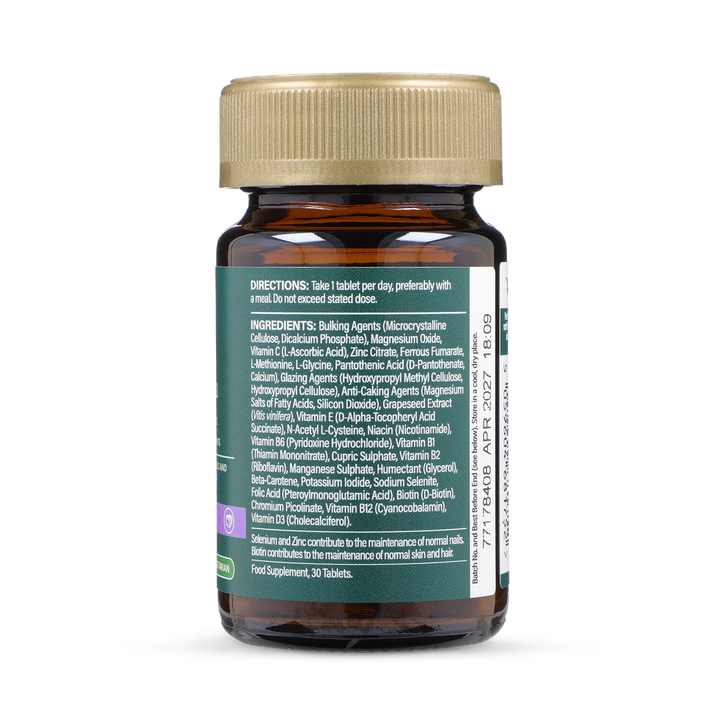 Holland & Barrett Skin, Hair & Nails Formula 30 Tablets image 2