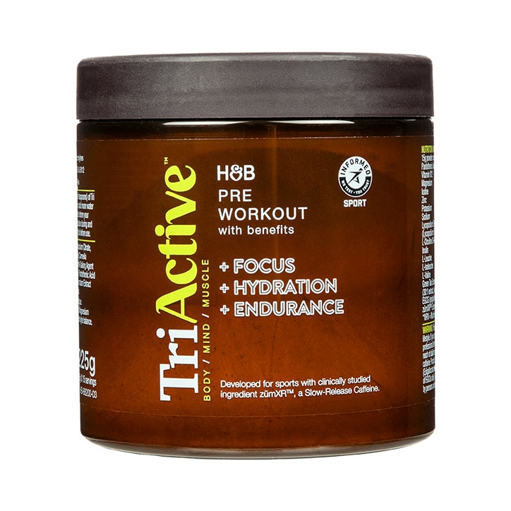 TriActive Pre-Workout Raspberry & Lime 225G image 1