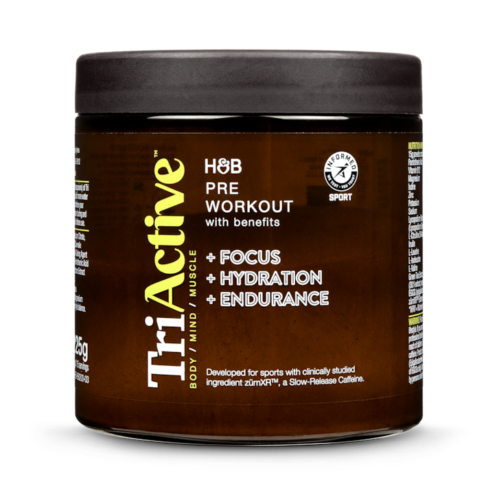 TriActive Pre-Workout Raspberry & Lime 225G image 1