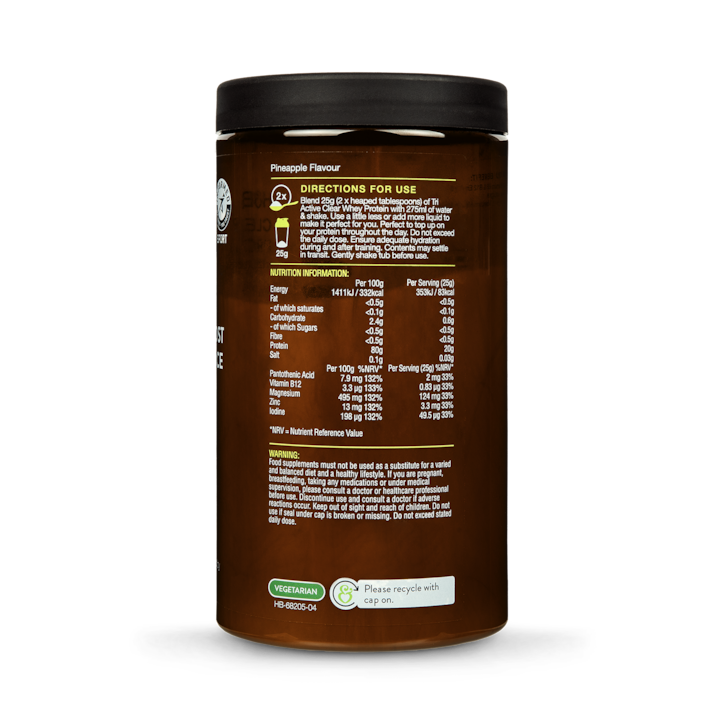 TriActive Clear Protein Pineapple 250G image 6