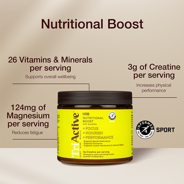 TriActive Nutritional Boost with Creatine 225g image 2