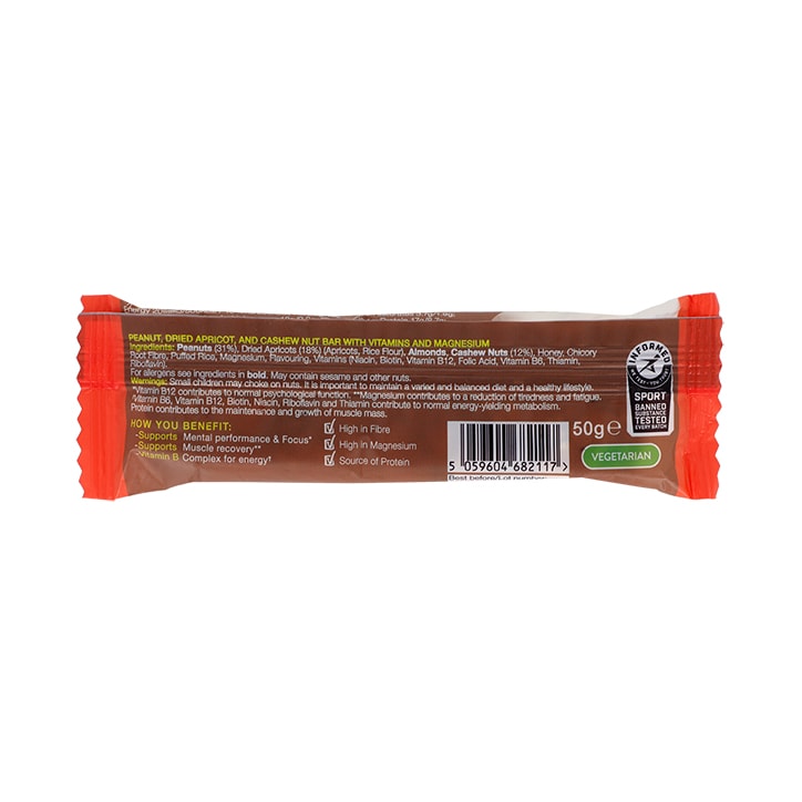 TriActive Super Good Bar Cashew & Apricot 50g image 2