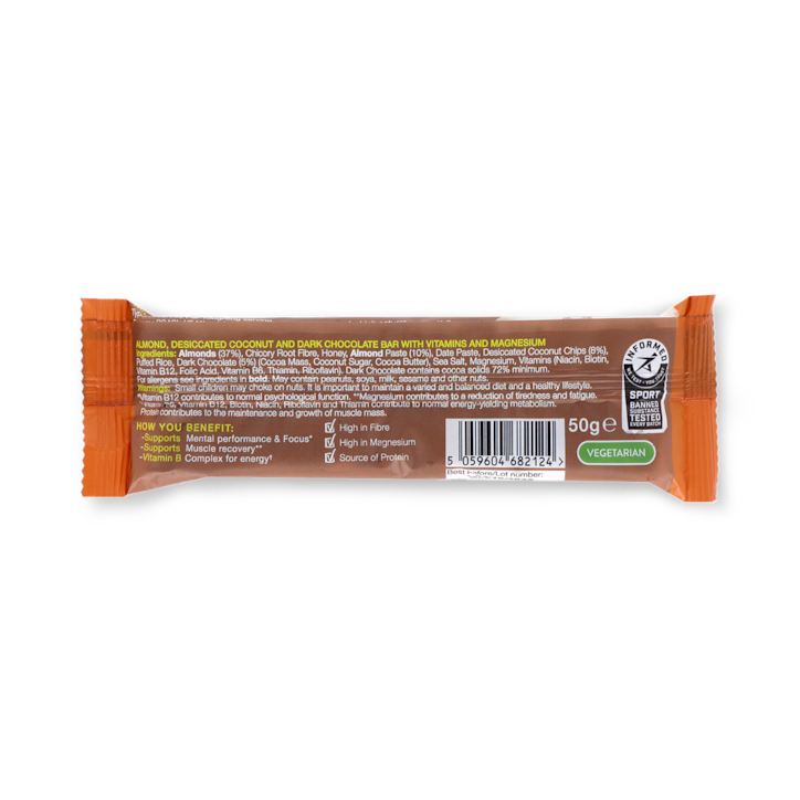 Super Good Bar Almond & Dark Chocolate 50g image 6