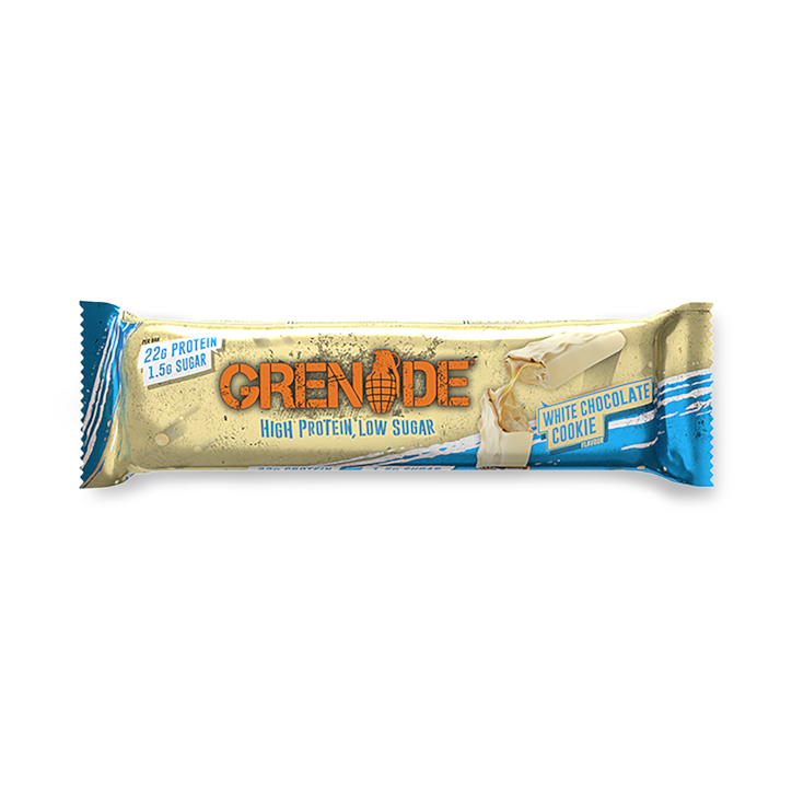 Grenade White Chocolate Cookie Protein Bars 4x 60g image 2