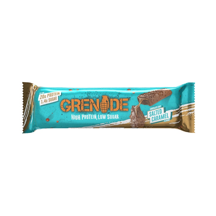 Grenade Choc Chip Salted Caramel Protein Bars 4x 60g image 2