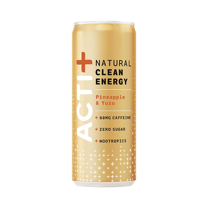 Acti+ Clean Energy Pineapple & Yuzu Drink 250ml image 1