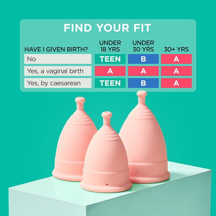 Mooncup Beginner Menstrual Cup Size Teen image 4