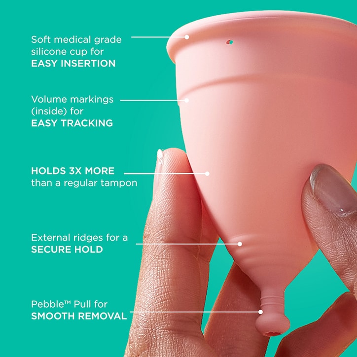 Mooncup Beginner Menstrual Cup Size Teen image 5