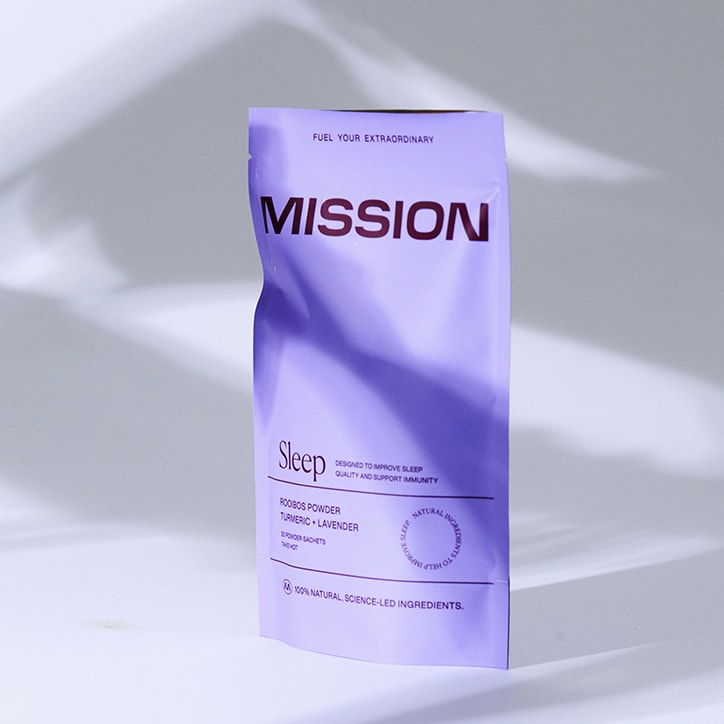 Mission Sleep Rooibos Powder (Turmeric & Lavender) 30 Sachets image 3