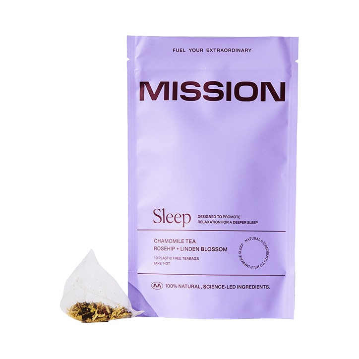 Mission Sleep Chamomile Tea (Rosehip & Linden Blossom) 30 Tea Bags image 1
