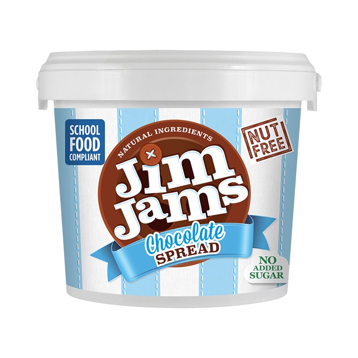 JimJams No Added Sugar Nut Free Chocolate Spread 1kg image 1