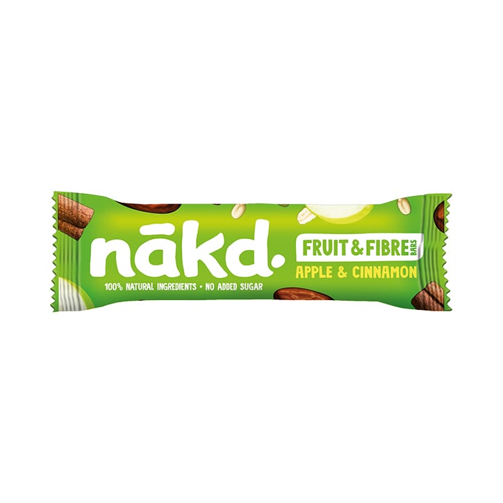 Nakd Fruit & Fibre Apple & Cinnamon Bar 44g image 1