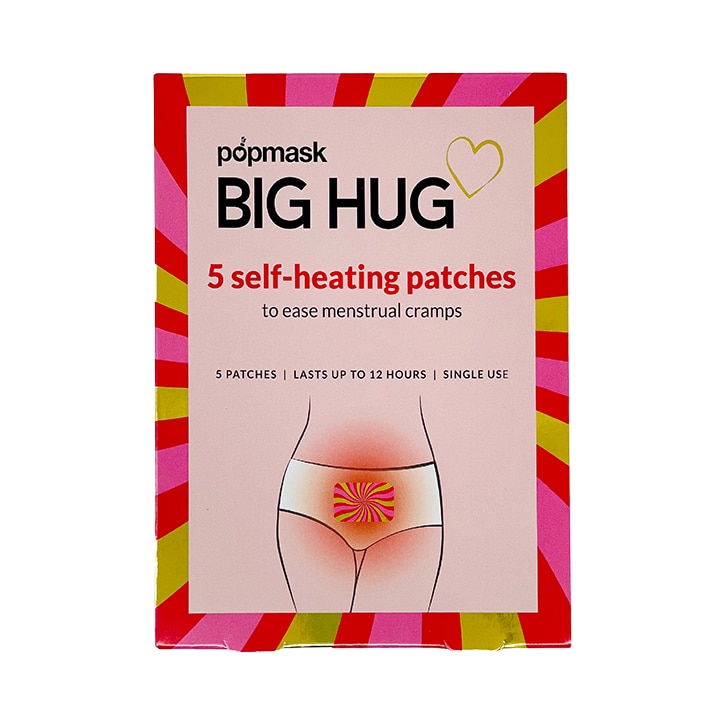 Popmask Big Hug Self Warming Menstrual Pads 5 Pack-1