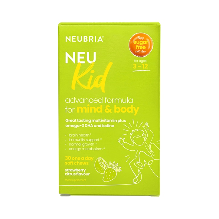 Neubria Neu Kid - Multivitamin + Omega-3 30 Soft Chewables image 1