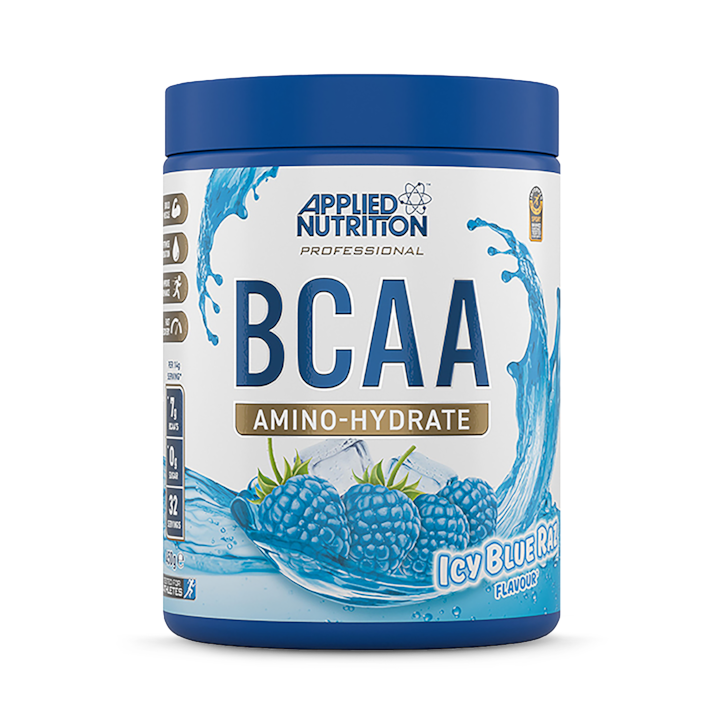 Applied Nutrition BCAA Amino Hydrate Icy Blue Raz 450g image 1