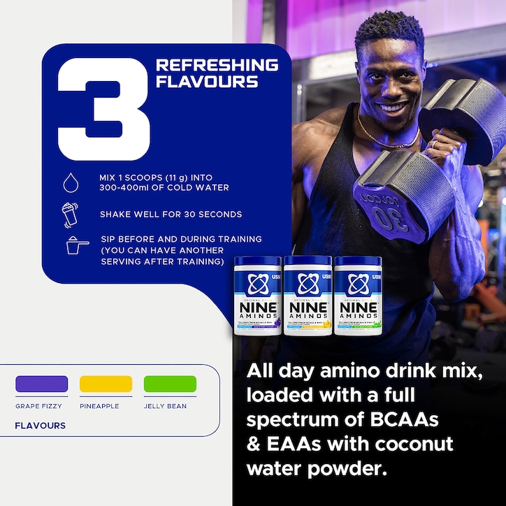 USN Nine Aminos Jelly Bean 330g image 5