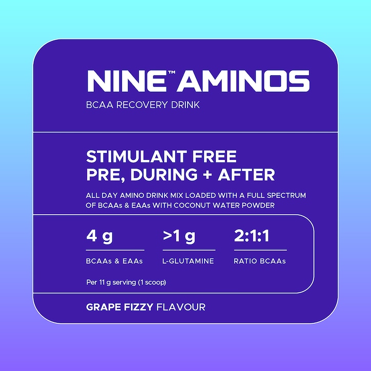 USN Nine Aminos Grape Fizzy Pop 330g image 4