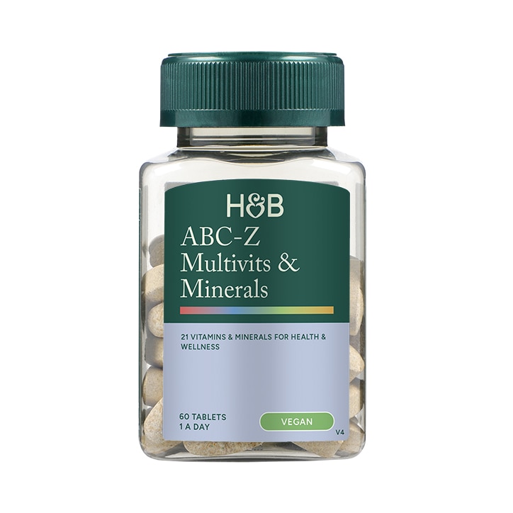 Holland & Barrett ABC to Z Vegan Multivitamins 60 Tablets image 1