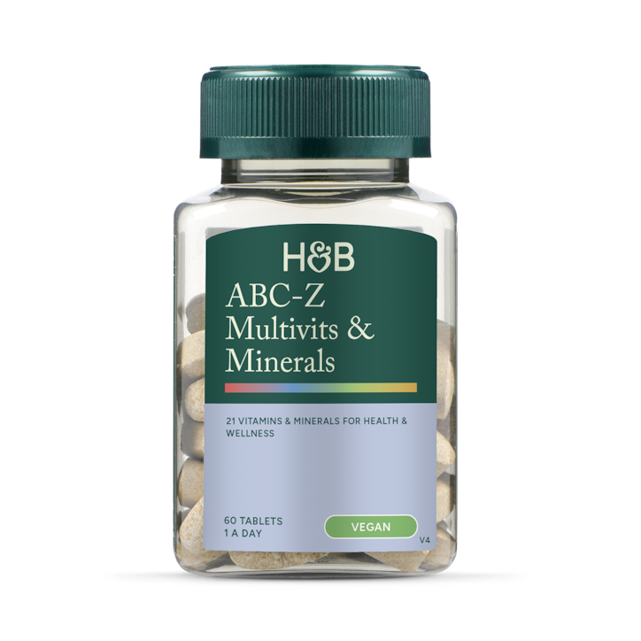 Holland & Barrett ABC to Z Vegan Multivitamins 60 Tablets image 2