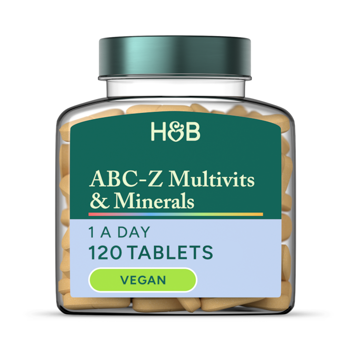 Holland & Barrett ABC to Z Vegan Multivitamins 120 Tablets image 1