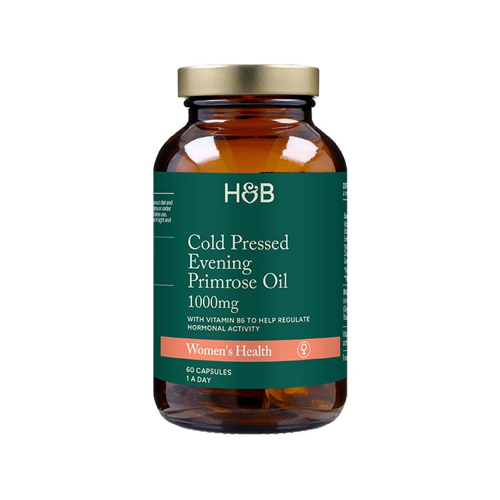 Holland & Barrett High Strength Cold Pressed Evening Primrose Oil 1500mg 60 Capsules image 1