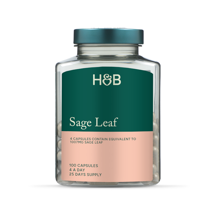 Holland & Barrett Sage Leaf 100 Capsules image 2