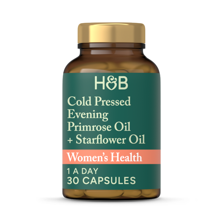 Holland & Barrett Evening Primrose & Starflower Oil 1000mg 30 Capsules image 1