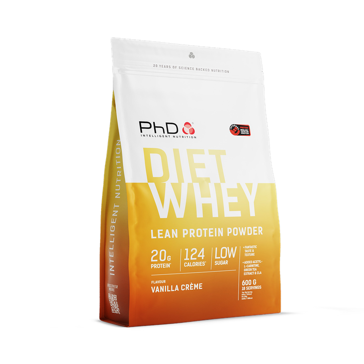 PhD Diet Whey Protein  Powder Vanilla Creme 600g