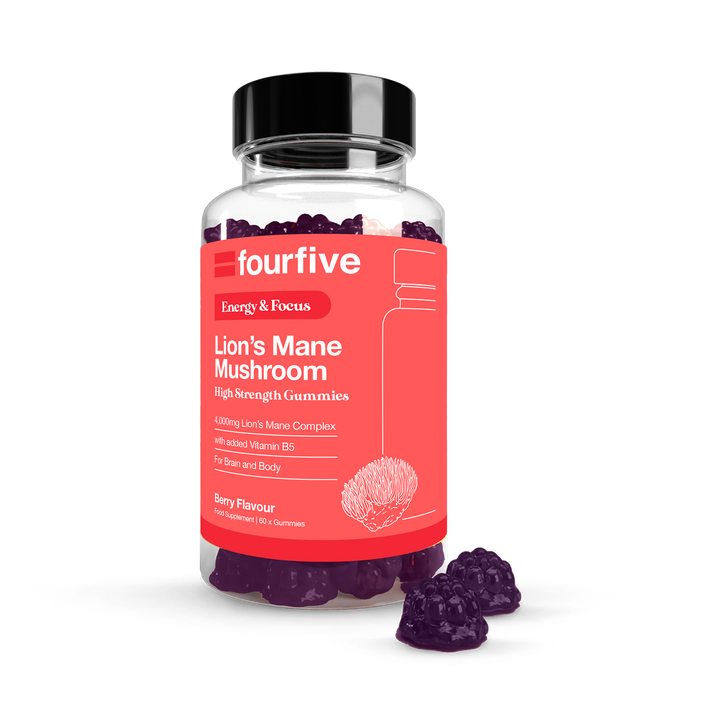 Fourfive Focus & Energy Lion's Mane 4000Mg 60 Gummies