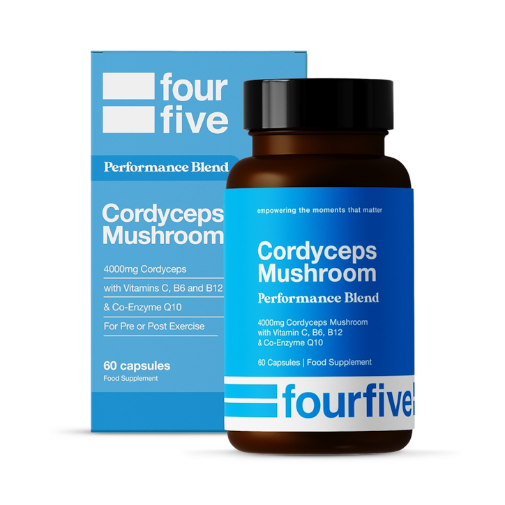 Fourfive Performance Blend Cordyceps 4,000mg 60 Capsules image 1