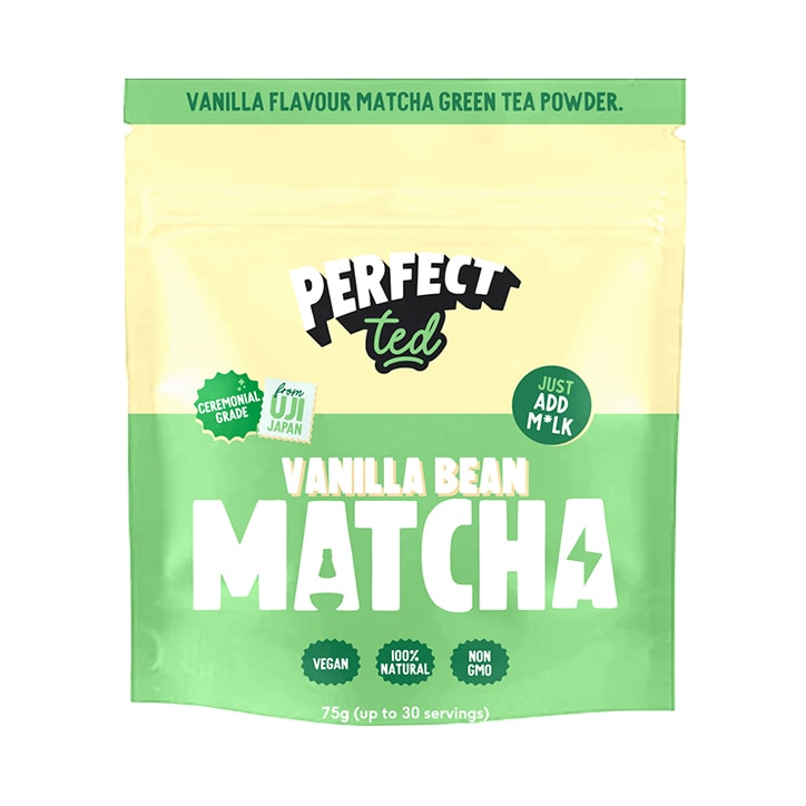 PerfectTed Vanilla Bean Matcha Tea Powder 75g image 1