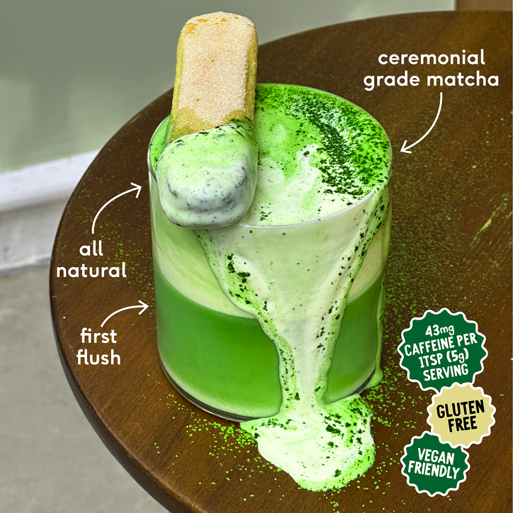 PerfectTed Vanilla Bean Matcha Tea Powder 75g image 4