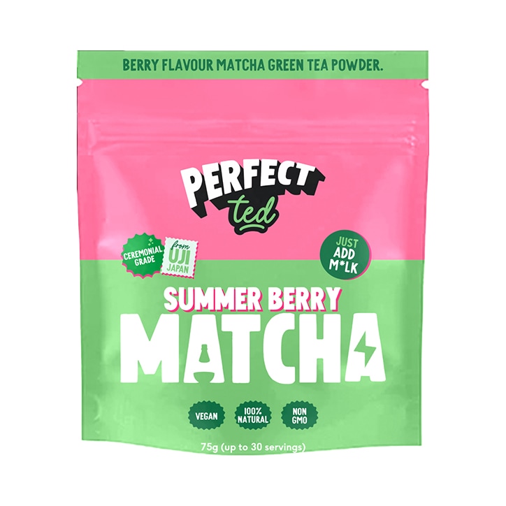 PerfectTed Summer Berry Matcha Tea Powder 75g image 1