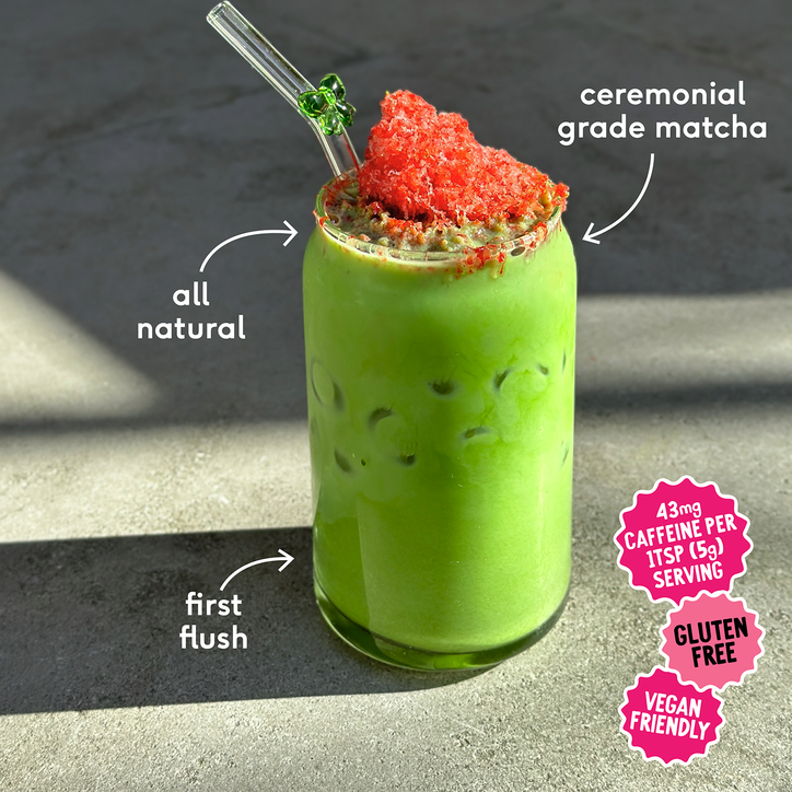 PerfectTed Strawberry Matcha Tea Powder 75g image 5