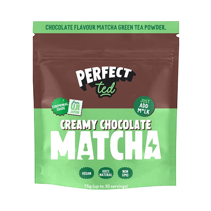 PerfectTed Creamy Chocolate Matcha Tea Powder 75g image 1