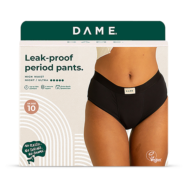 DAME High Waist Period Pants Size 10 image 1