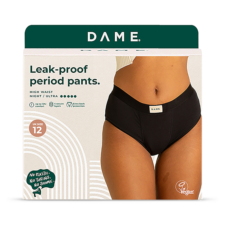 DAME High Waist Period Pants Size 12 image 1